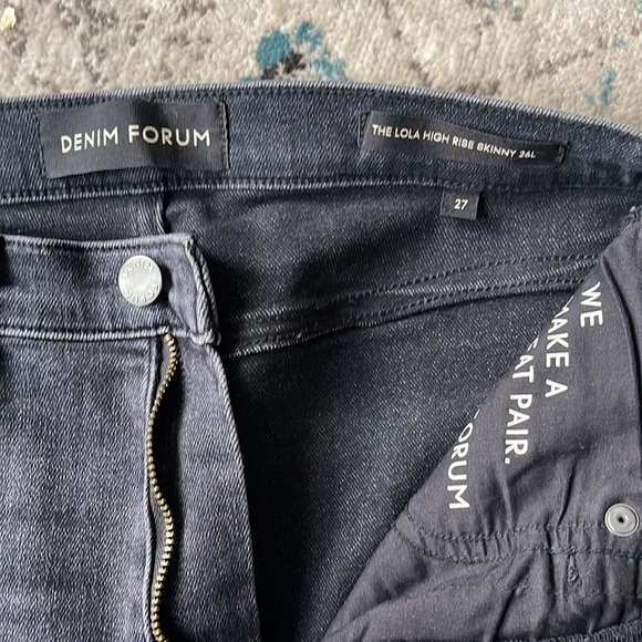 Aritzia- Denim Forum “The Lola High Rise Skinny - Picture 2 of 7